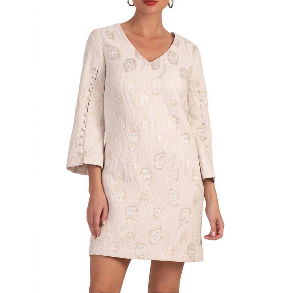 NWT TRINA TURK selfie jacquard minidress